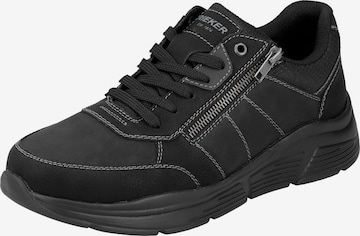 Rieker Athletic Lace-Up Shoes 'B5003' in Black: front