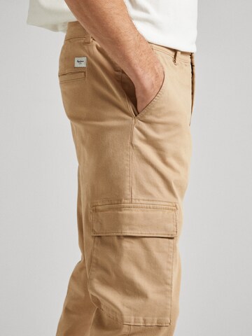 Pepe Jeans Slim fit Cargo Pants in Beige