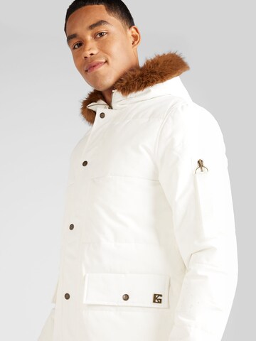 Gianni Kavanagh Winter Jacket 'WHITE ID' in White