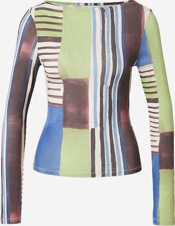 žalia TOPSHOP Marškinėliai 'CAROLINE': priekis