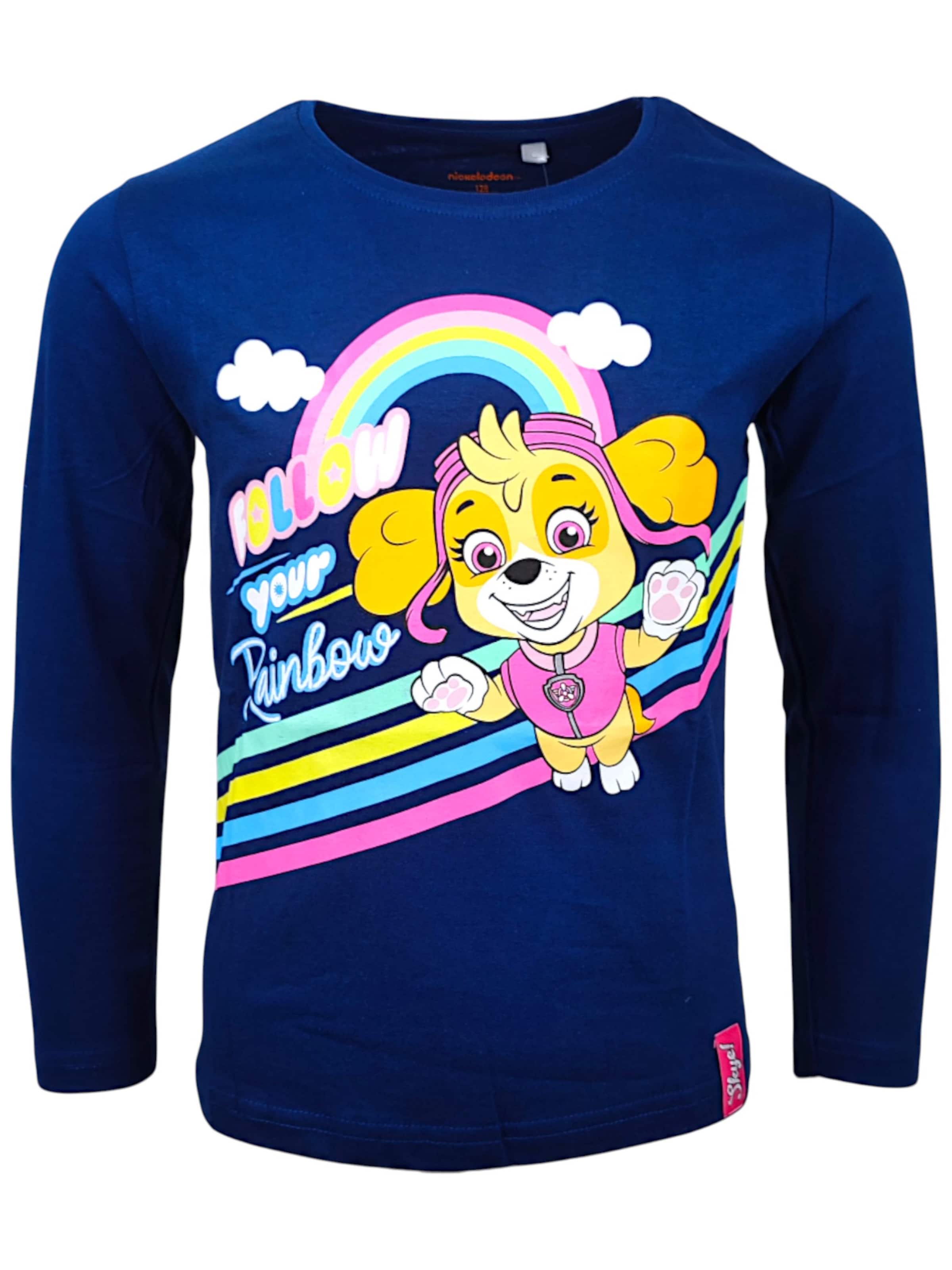 Paw Patrol Shirt 'Paw Patrol'‌‌‌‌‌‌‌‌‌ in Blau: Vorderseite