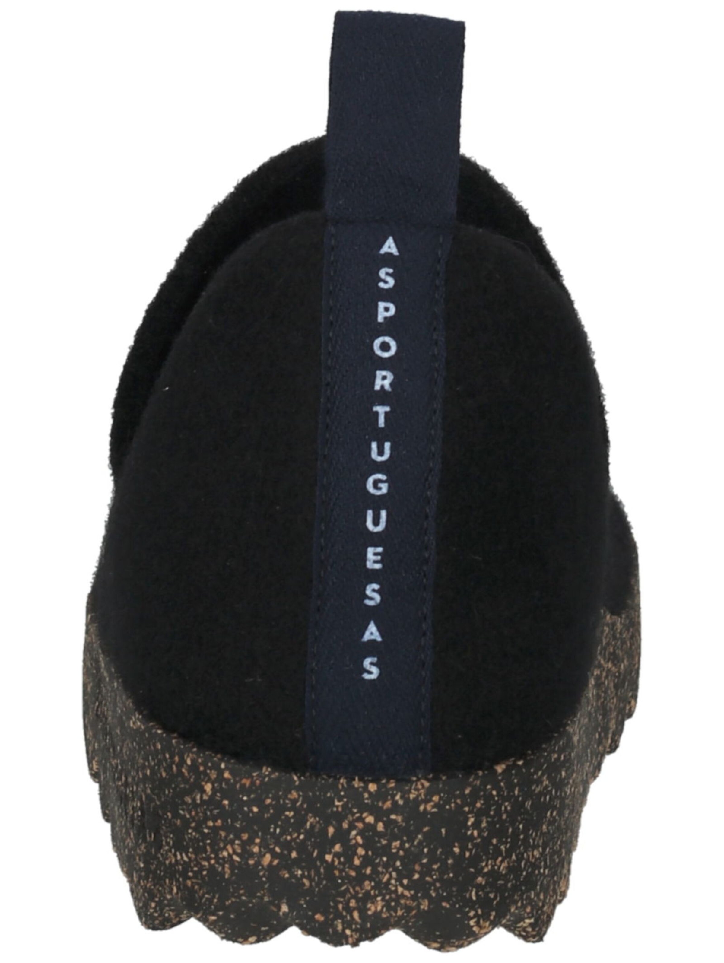 Pantoufle Asportuguesas en noir