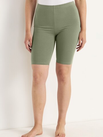 Cellbes of Sweden Skinny Leggings in Green: front