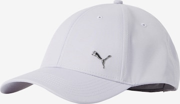 PUMA - Gorra 'ESS' en blanco: frente