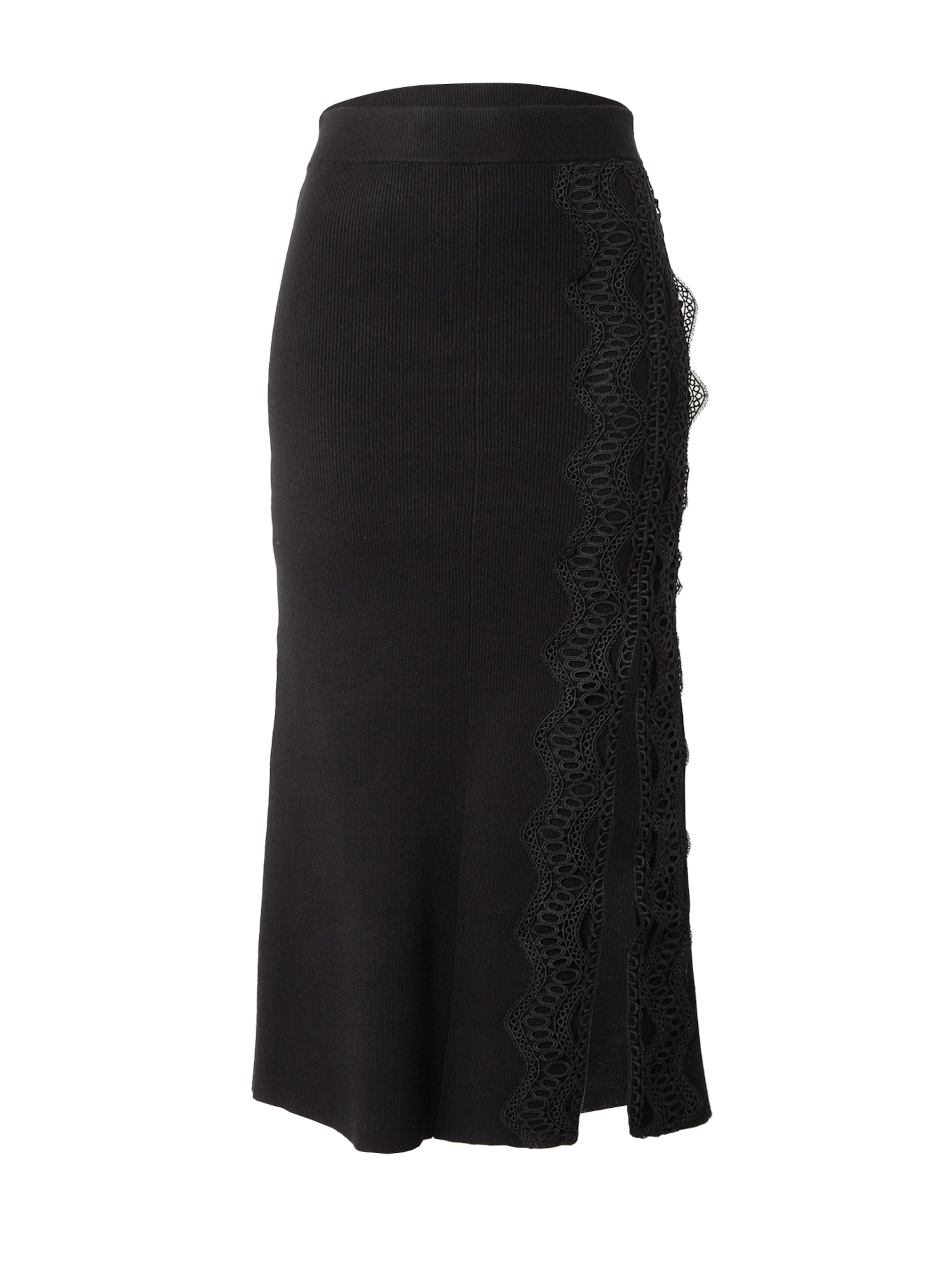 YAS Szoknyák 'YASSTELA' - fekete: elől