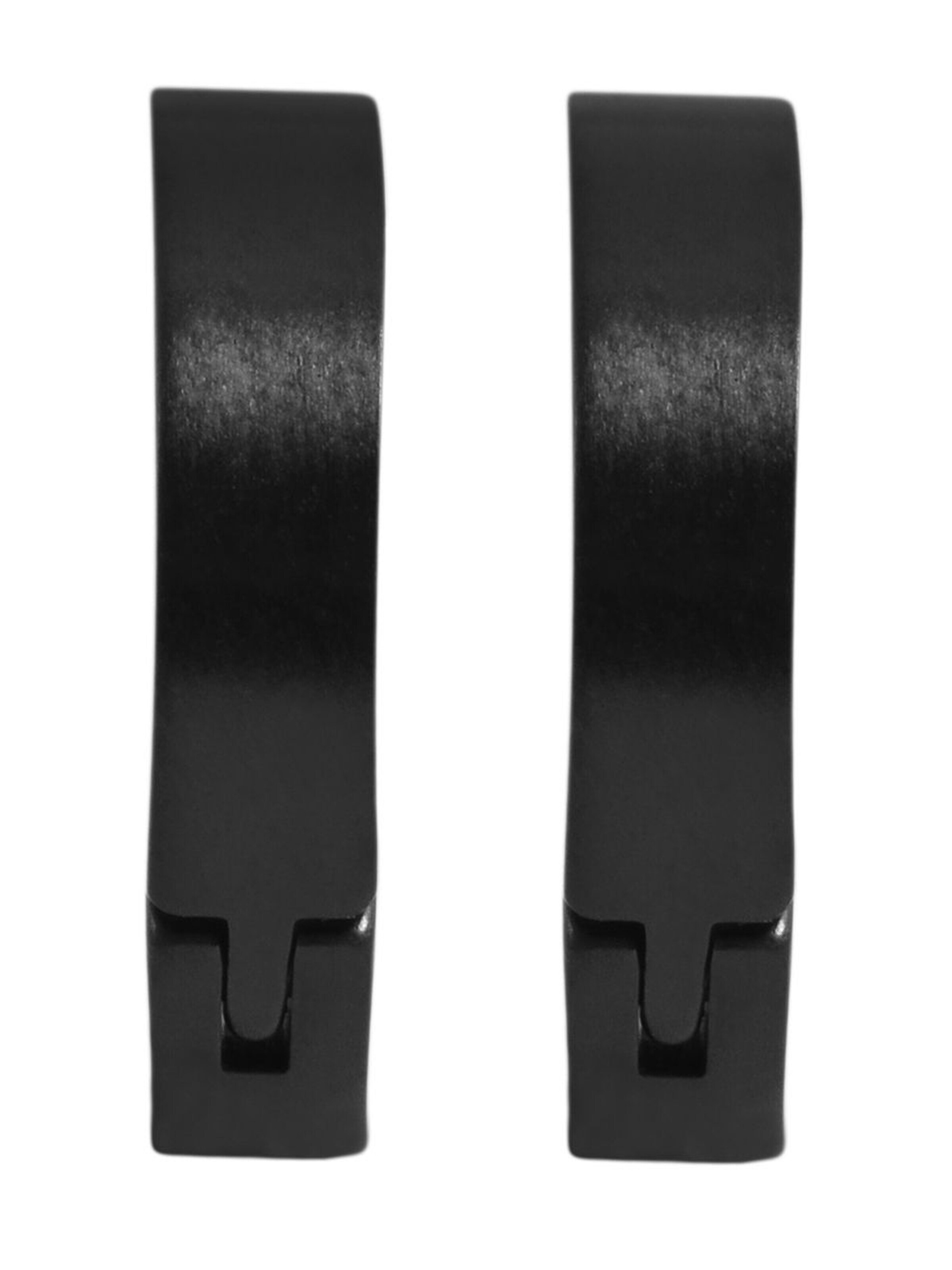 Akzent Earrings 'Inu, hautverträglich' in Black: front