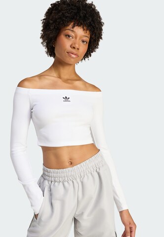 ADIDAS ORIGINALS - Camiseta 'Essentials' en blanco