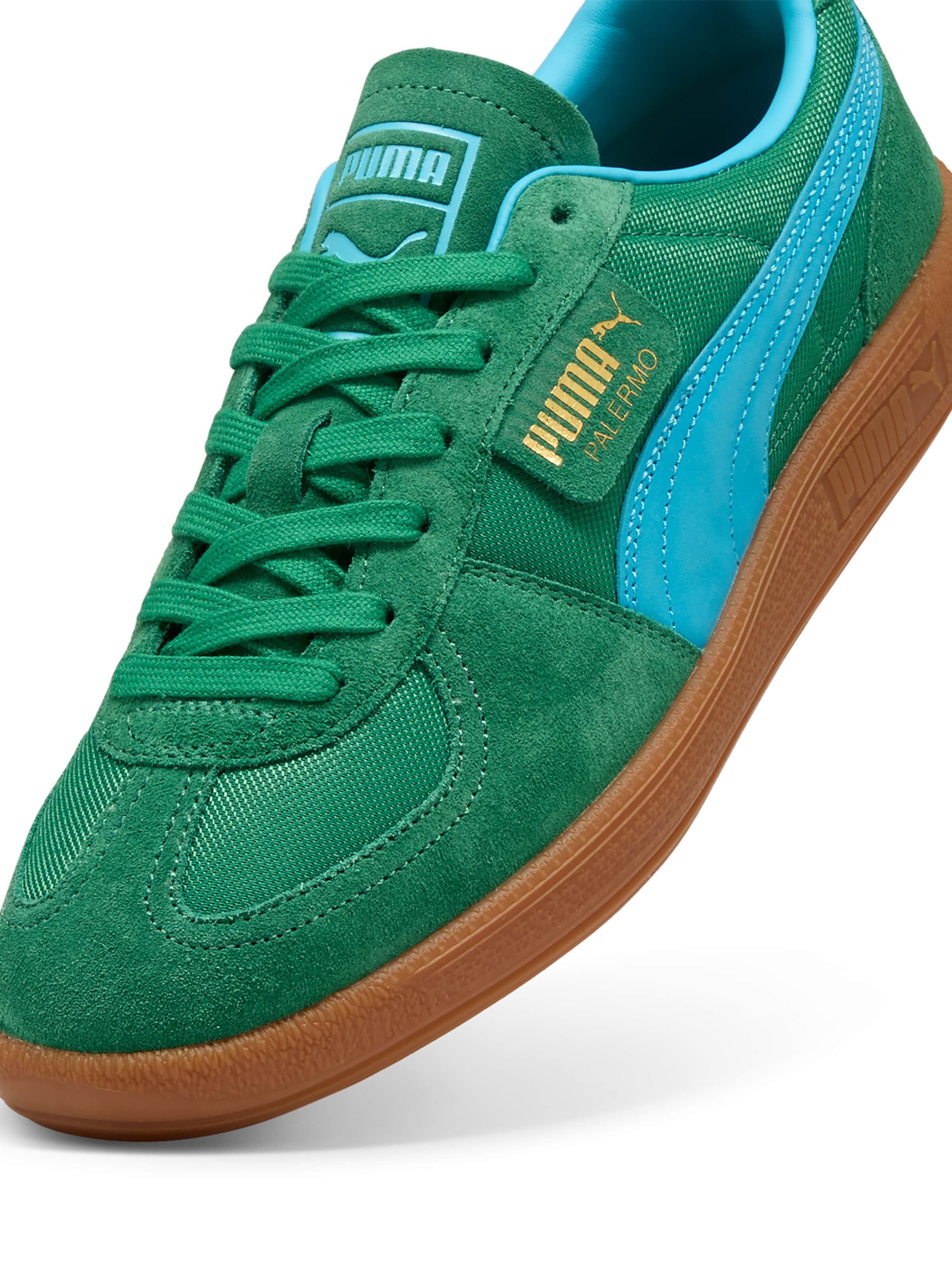 Baskets basses 'Palermo' PUMA en vert