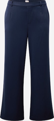 Object Curve Szeroka nogawka Spodnie 'LISA' w kolorze niebieski: przód