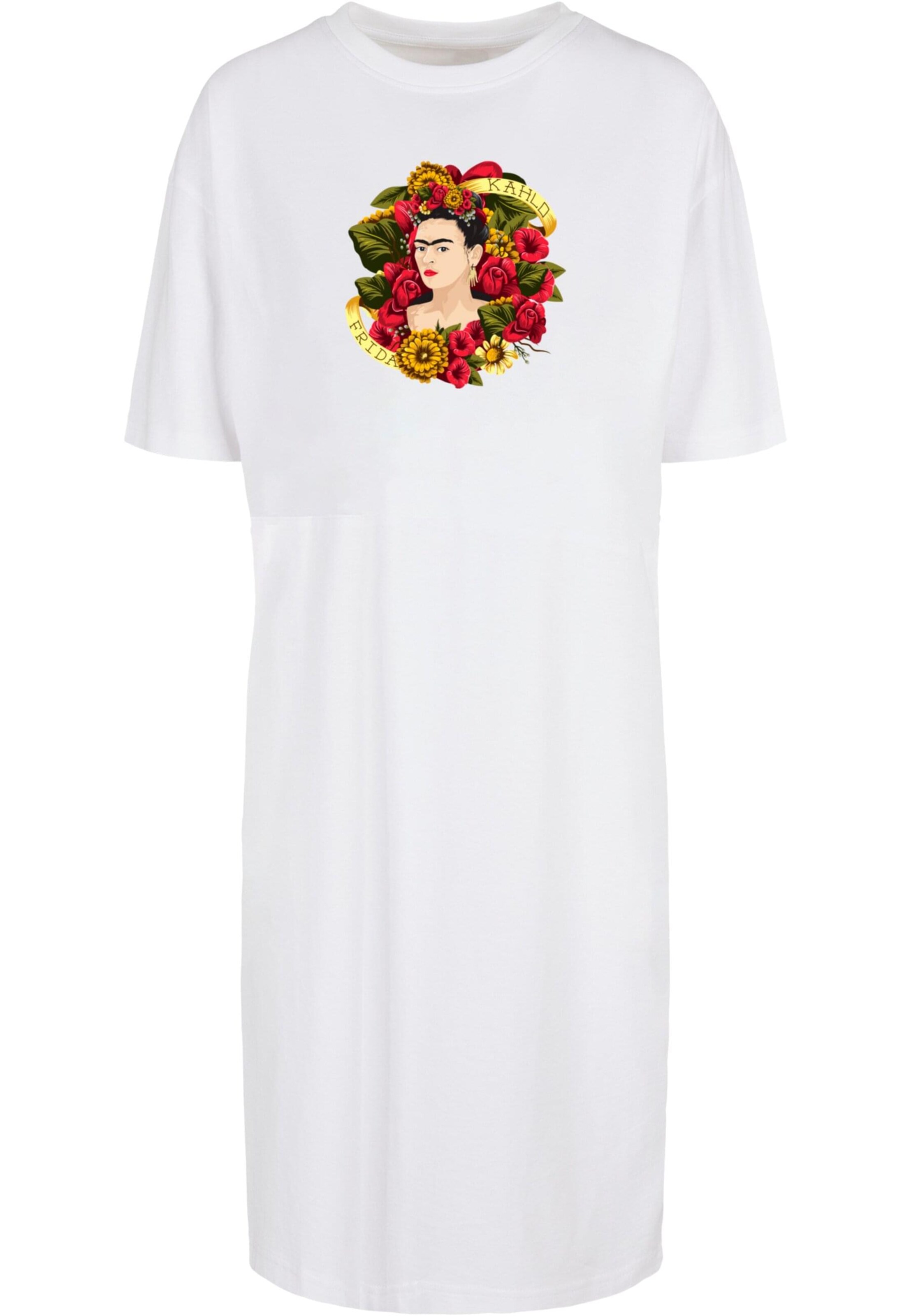 Merchcode Jurk in Wit: voorkant