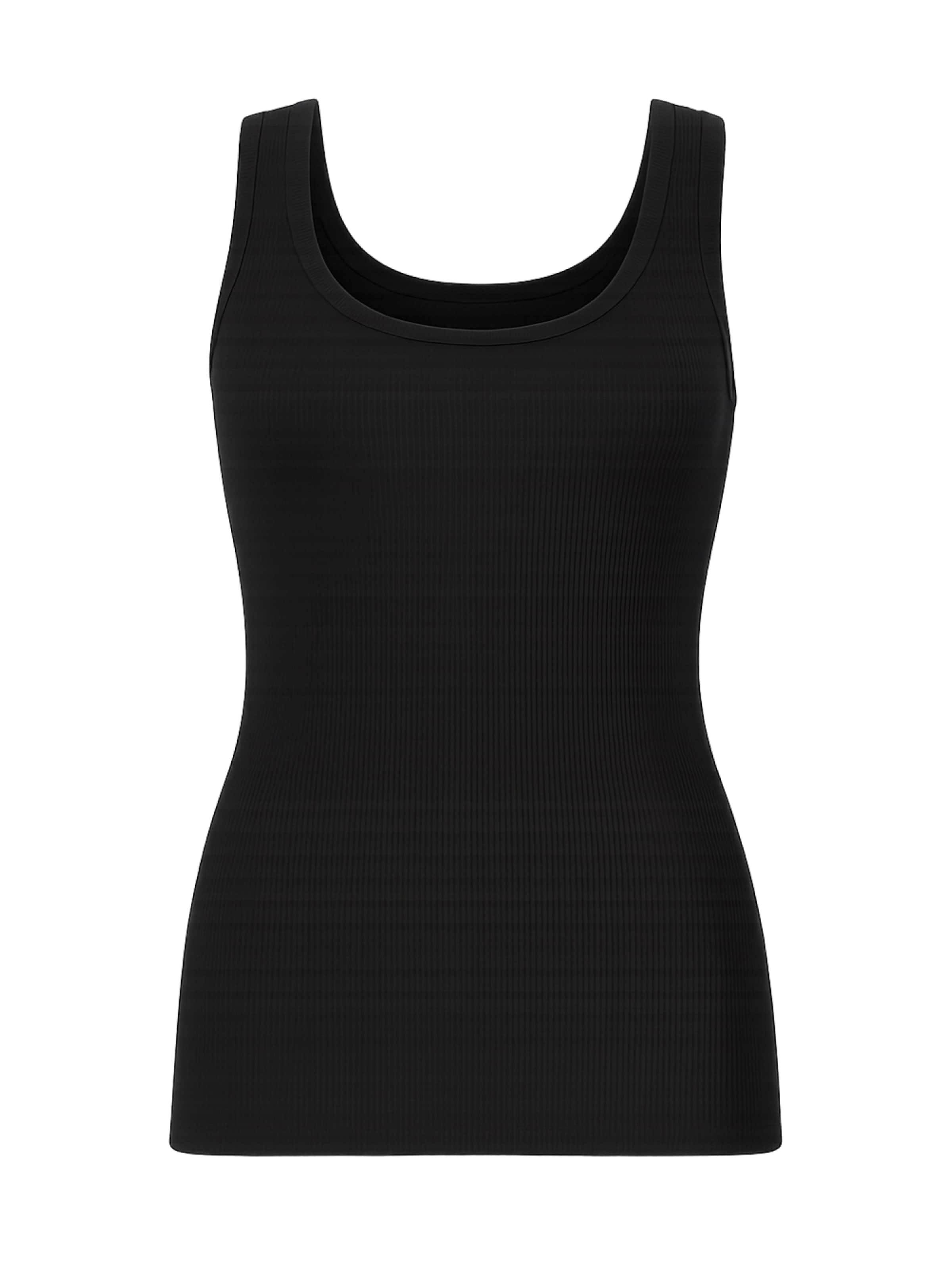 Erdem Top in Schwarz: Vorderseite