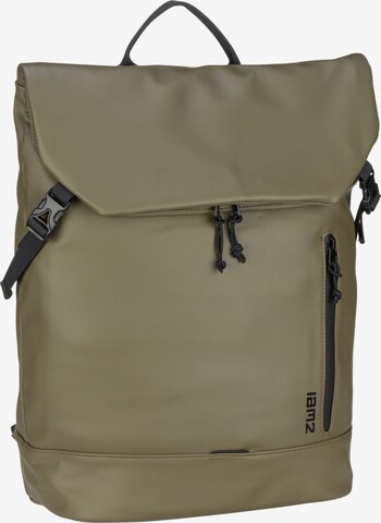 ZWEI Backpack 'Cargo Car350' in Green: front