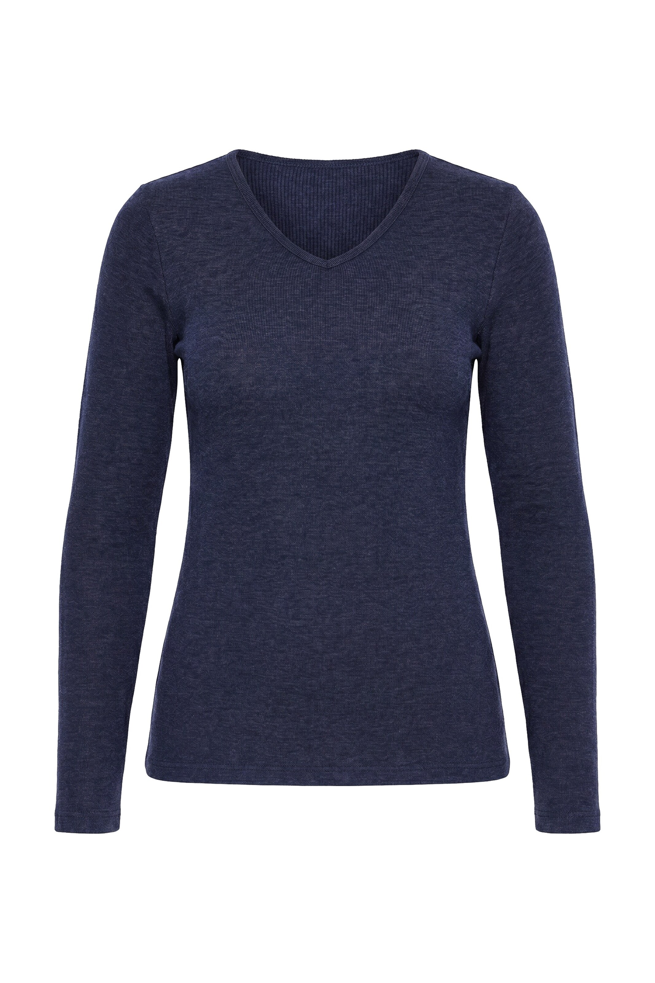 Ulla Popken Base Layer in Blue: front
