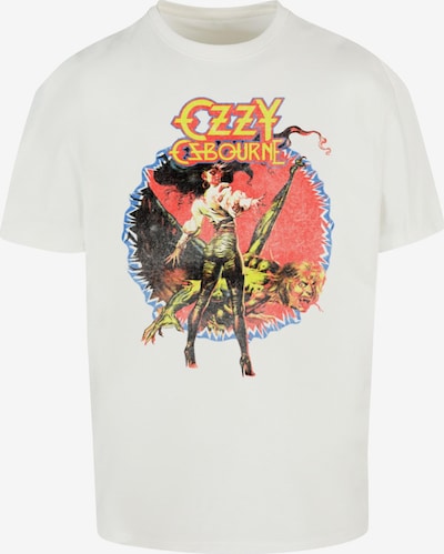 Merchcode Paita 'Ozzy Osbourne - Ultimate Sin Tour' värissä vaaleansininen / melooni / musta / valkoinen, Tuotenäkymä