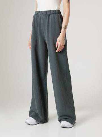 RÆRE by Lorena Rae Zvonové kalhoty Kalhoty 'Paola' – šedá: přední strana