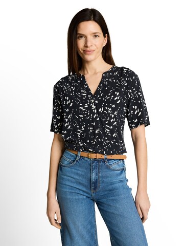 Chemisier TOM TAILOR en bleu : devant