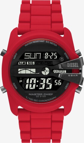 Montre digitale DIESEL en rouge