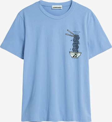 ARMEDANGELS Shirt 'JAAMES FISH SOUP' in Blauw: voorkant
