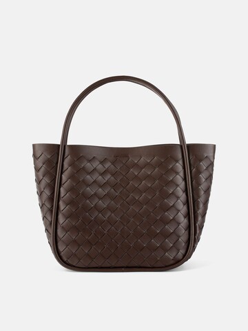 L37 HANDMADE SHOES Håndtaske i brun: forside