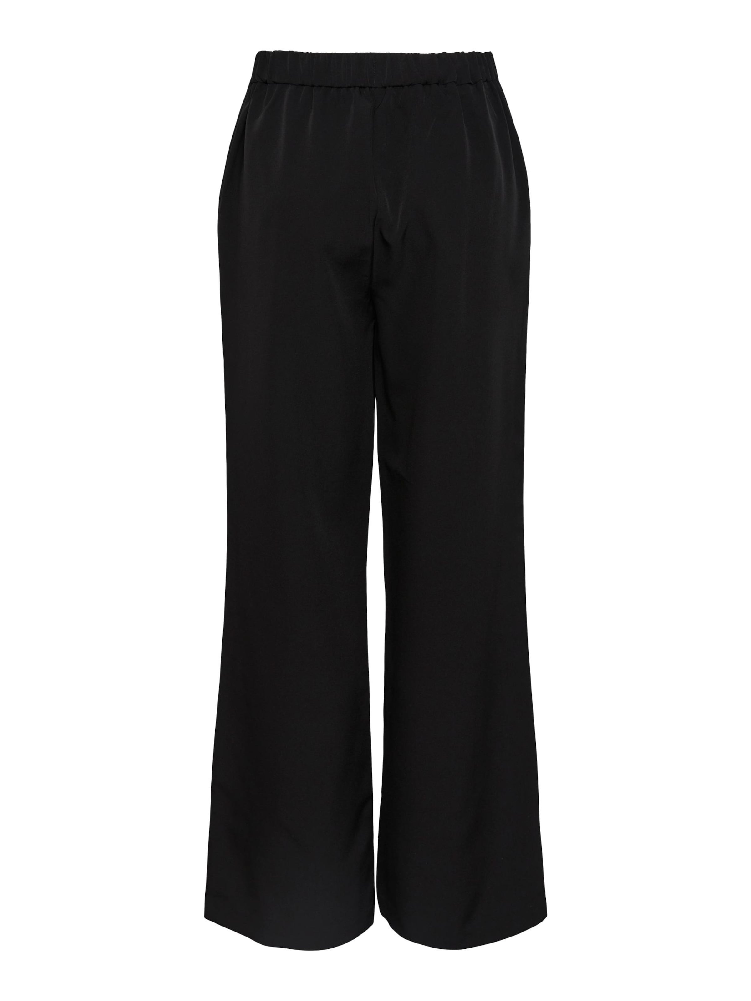 PIECES - Pierna ancha Pantalón 'BOZZY' en negro