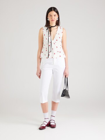 Abercrombie & Fitch - Top en blanco