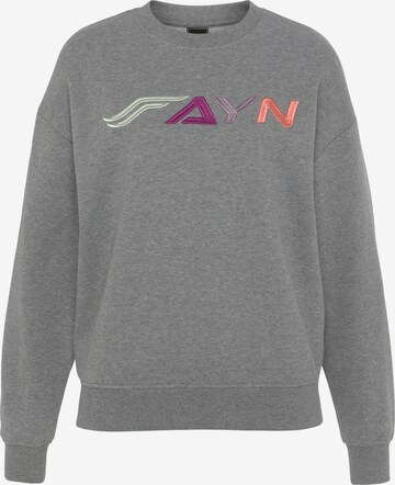 FAYN SPORTS Sweatshirt in Grau: predná strana