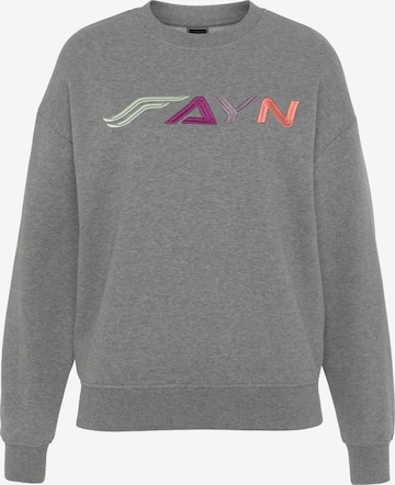 FAYN SPORTS Sweatshirt in Grey: front