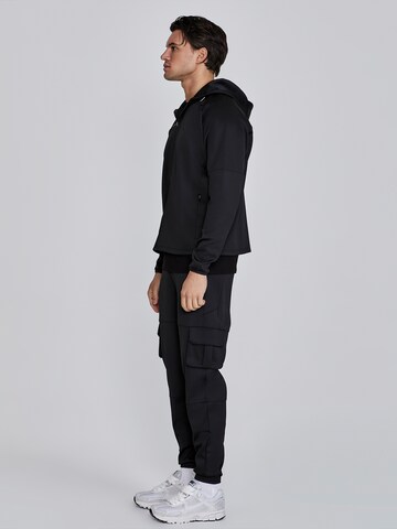Veste de survêtement SikSilk en noir