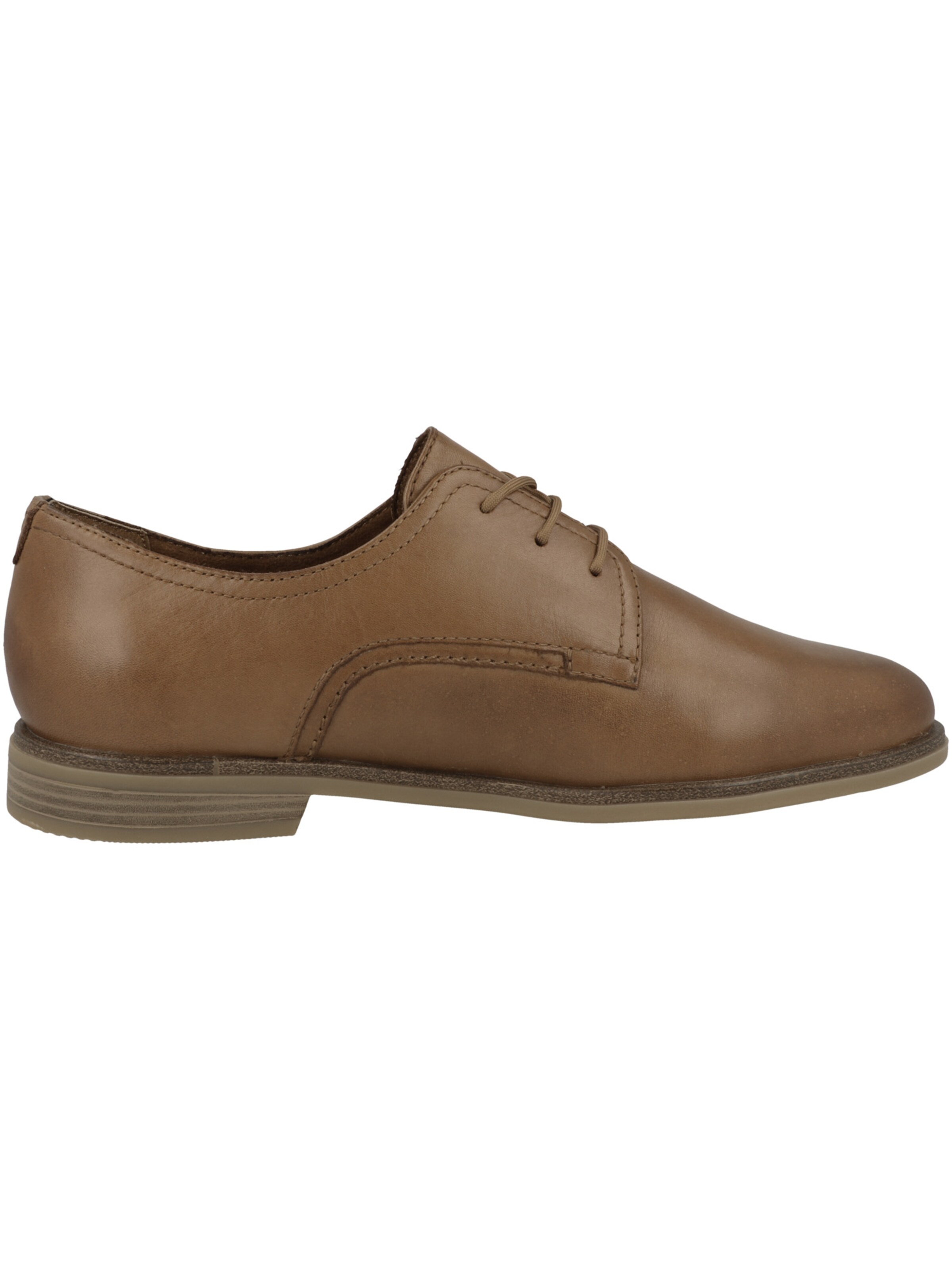 Pantofi cu șireturi de la Tamaris pe maro