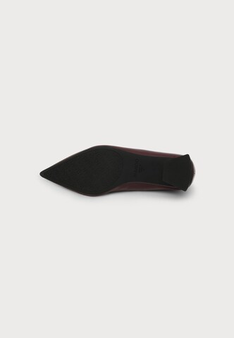 Bianco - Zapatos con plataforma 'MARALYN' en rojo