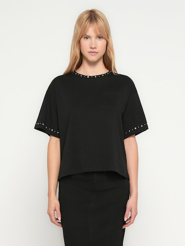 ONLY T-Shirt 'ONLTERZA' in Schwarz: Vorderseite