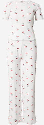 ETAMPidžama - bijela boja: prednji dio