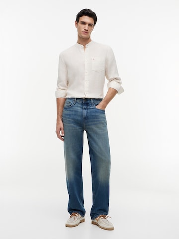 TOMMY HILFIGER Regular fit Button Up Shirt in Beige