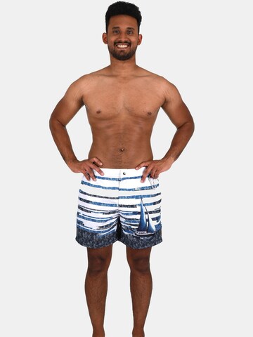 wavebreaker Zwemshorts in Blauw: voorkant