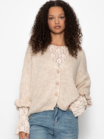 SASSYCLASSY Oversized Cardigan in White