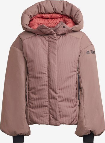 ADIDAS TERREX Funktionsjacke 'COLD.RDY' in Lila: predná strana