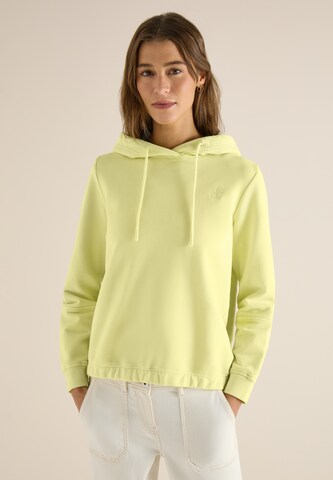 CECIL Sweatshirt in Yellow: front
