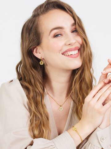 Lucardi Earrings in Gold