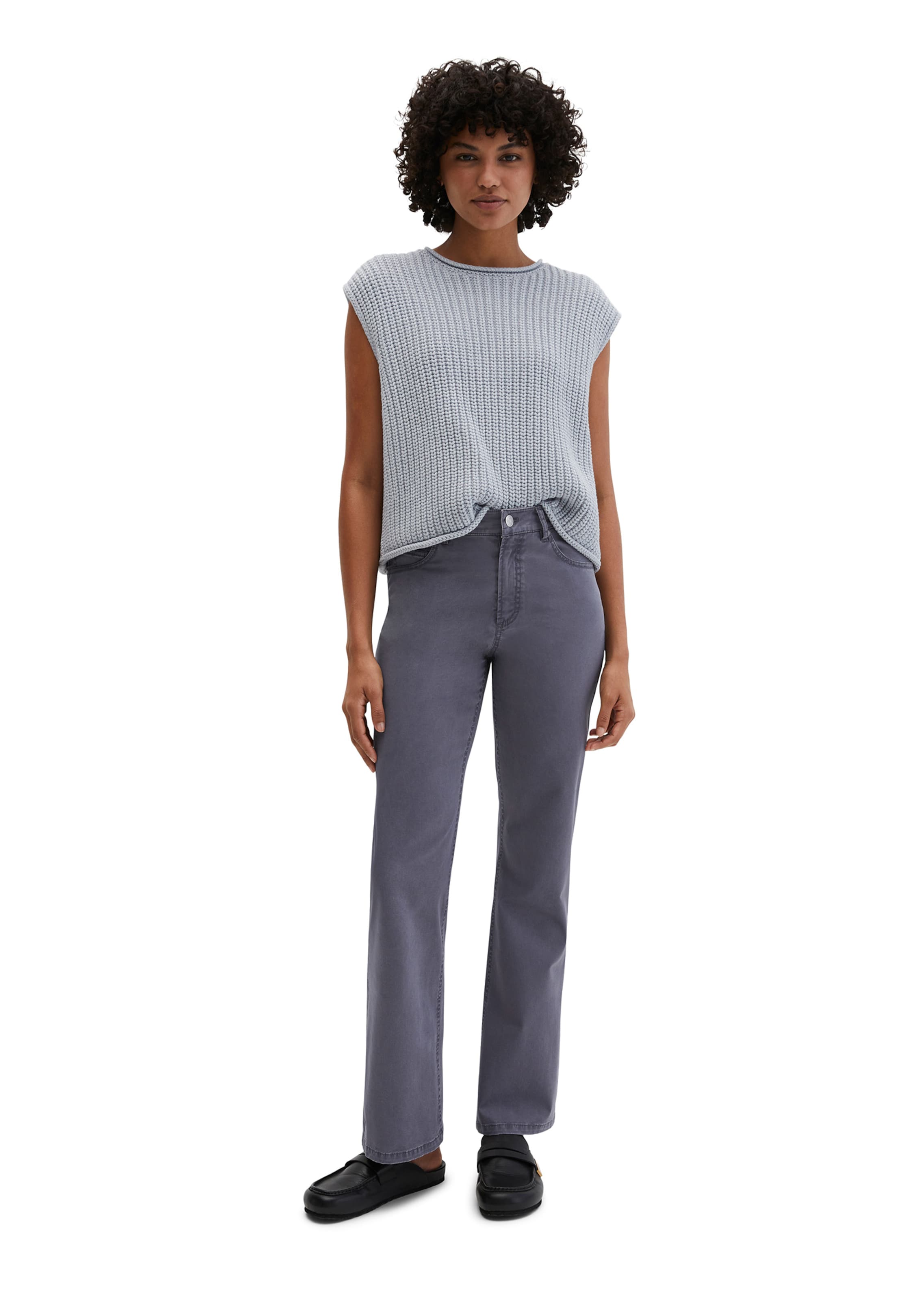 Marc O'Polo Flared Hose in Grau