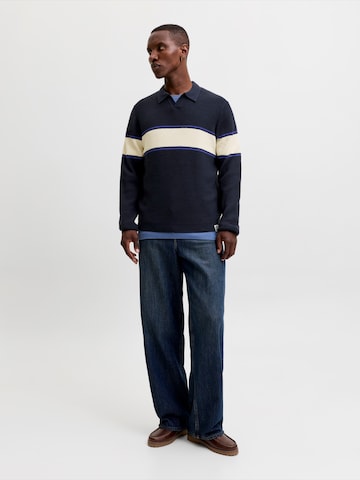 JACK & JONES - Jersey 'JORFREDERIKSBERG' en azul