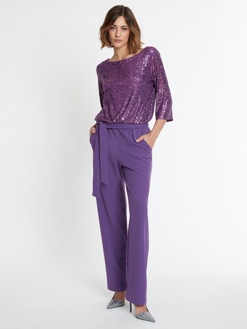 Ana Alcazar Jumpsuit 'Salkia' in Purple: front