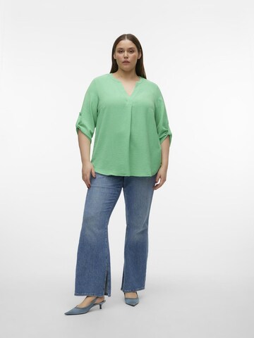 Vero Moda Curve Bluse in Grün