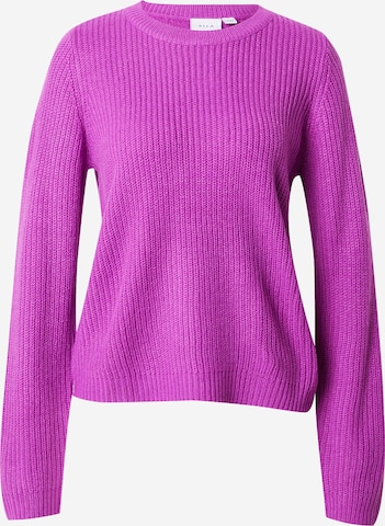 Pull-over 'Lou' VILA en violet : devant