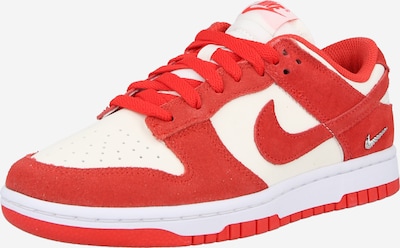 Nike Sportswear Nízke tenisky 'Dunk' - béžová / červená, Produkt