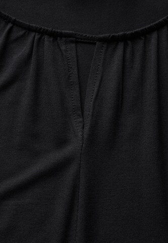 STREET ONE Jersey Kleid in Schwarz