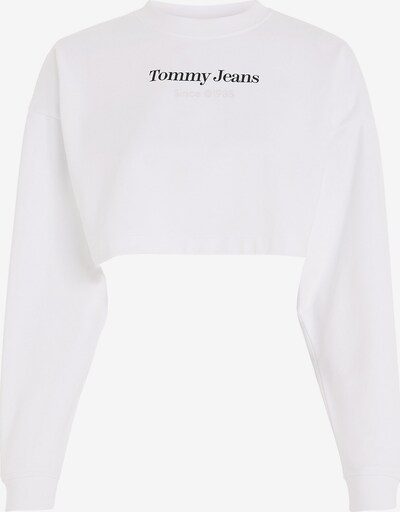 Tommy Jeans Sweatshirt in schwarz / weiß, Produktansicht