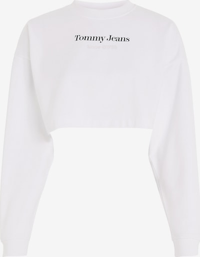 Tommy Jeans Sweatshirt in schwarz / weiß, Produktansicht