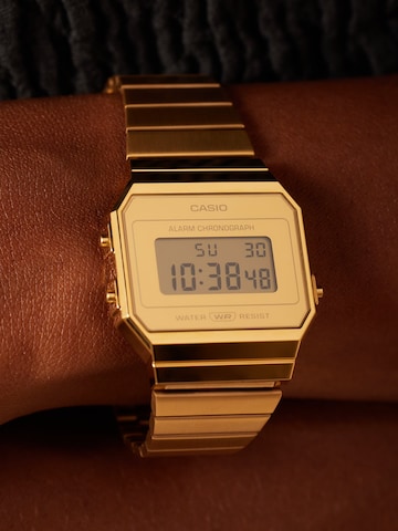 CASIO Digital watch 'Einfach' in Gold: front
