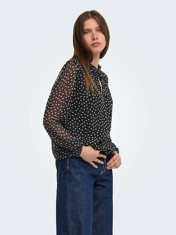 ONLY Bluse 'ONLDITSY' in Schwarz