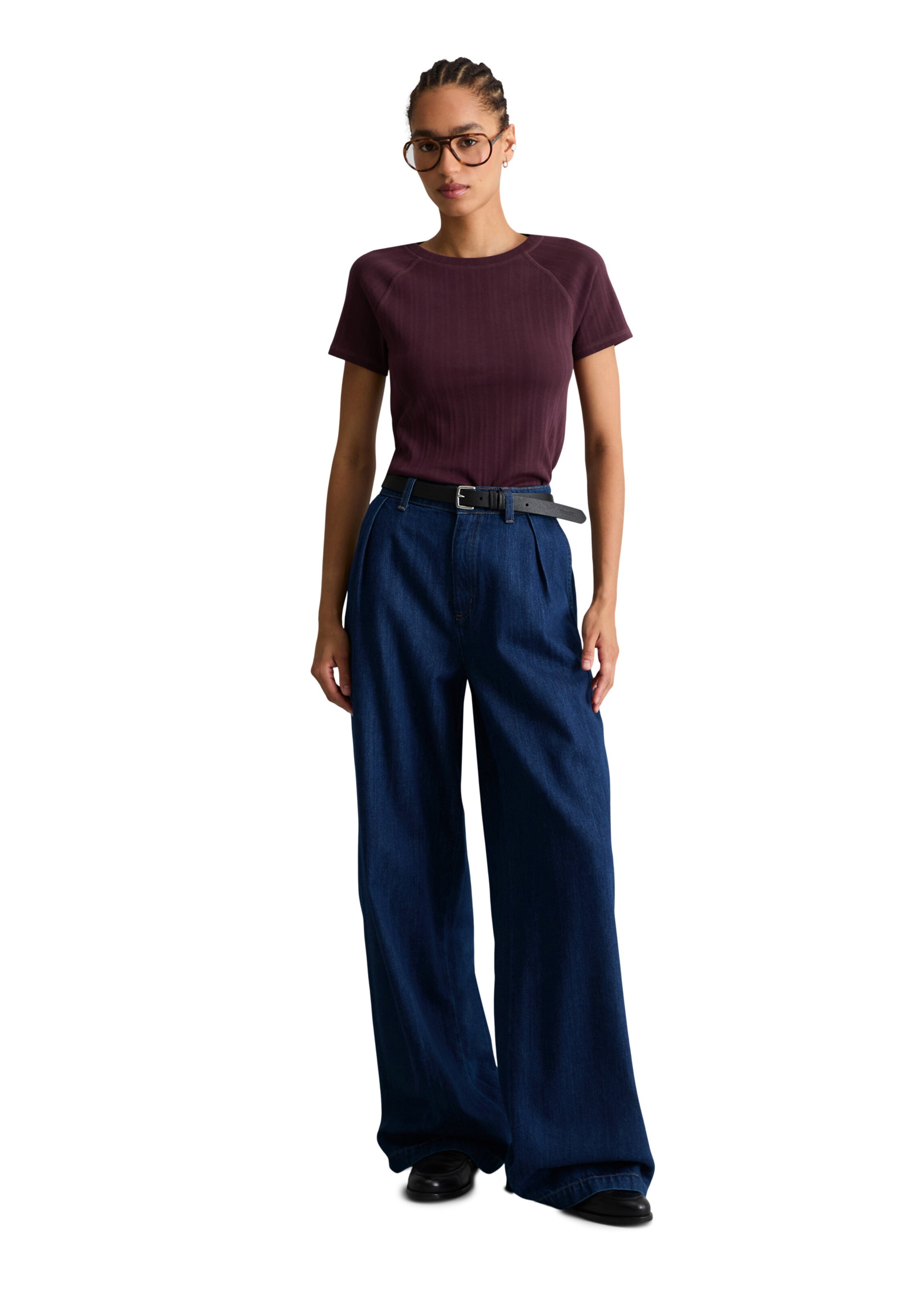 Marc O'Polo DENIM Shirt in Purple
